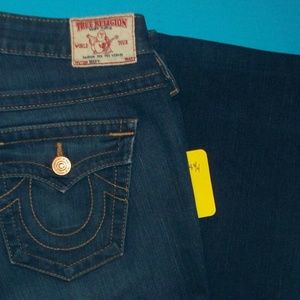 29 X 31 TRUE RELIGION BECKY WITH COPPER HARDWARE